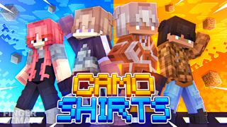 Thumbnail of the Minecraft Bedrock Marketplace product Camo Shirts created by FingerMaps.