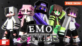 Thumbnail of the Minecraft Bedrock Marketplace product Emo Style created by FingerMaps.