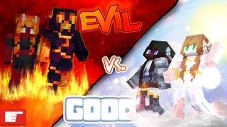 Thumbnail of the Minecraft Bedrock Marketplace product Evil VS Good created by FingerMaps.