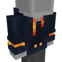 Thumbnail of the Minecraft Bedrock Marketplace product Fire Dark Hoodie created by FingerMaps.
