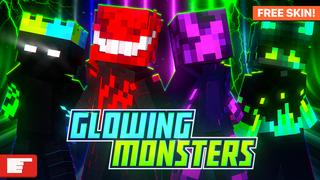 Thumbnail of the Minecraft Bedrock Marketplace product Glowing Monsters created by FingerMaps.