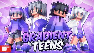 Thumbnail of the Minecraft Bedrock Marketplace product Gradient Teens created by FingerMaps.