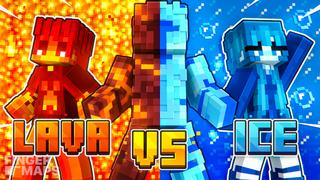 Thumbnail of the Minecraft Bedrock Marketplace product Lava VS Ice created by FingerMaps.