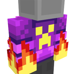 Thumbnail of the Minecraft Bedrock Marketplace product Purple Creeper Hoodie created by FingerMaps.