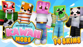 Thumbnail of the Minecraft Bedrock Marketplace product BriannaPlayz Kawaii Mobs created by FireGames.