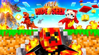 Thumbnail of the Minecraft Bedrock Marketplace product Fire Hide and Seek created by FireGames.
