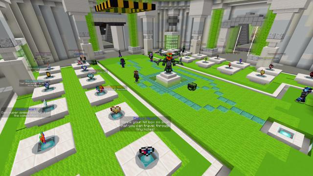 Screenshot of the Minecraft Bedrock Marketplace product Hacker Hearts by PrestonPlayz created by FireGames.