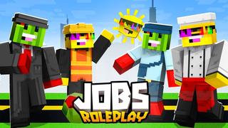 Thumbnail of the Minecraft Bedrock Marketplace product Jobs Roleplay created by FireGames.