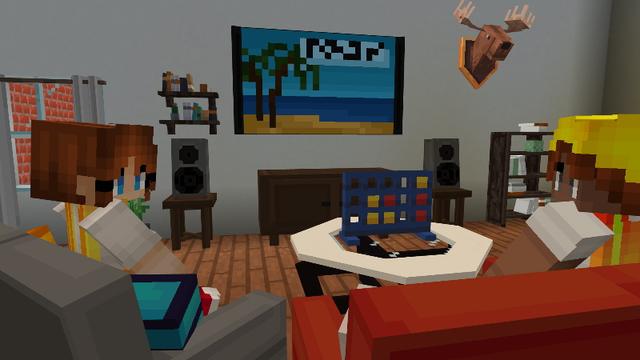 Screenshot of the Minecraft Bedrock Marketplace product Modern Furniture Plus created by FireGames.