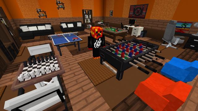 Screenshot of the Minecraft Bedrock Marketplace product Modern Furniture Plus created by FireGames.