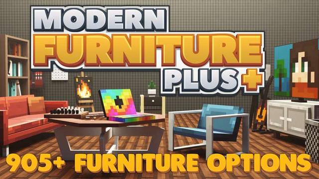 Thumbnail of the Minecraft Bedrock Marketplace product Modern Furniture Plus created by FireGames.