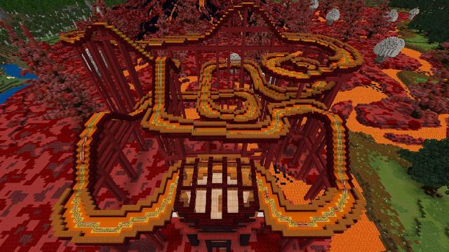Screenshot of the Minecraft Bedrock Marketplace product PrestonPlayz Craftable Houses created by FireGames.