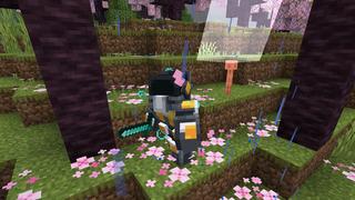 Screenshot of the Minecraft Bedrock Marketplace product PrestonPlayz Elemental Armor created by FireGames.