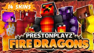 Thumbnail of the Minecraft Bedrock Marketplace product PrestonPlayz Fire Dragons created by FireGames.
