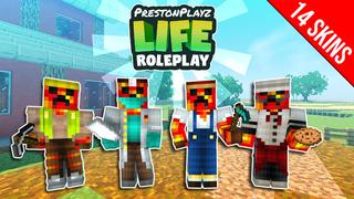 Thumbnail of the Minecraft Bedrock Marketplace product PrestonPlayz Life Roleplay created by FireGames.