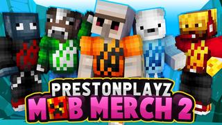 Thumbnail of the Minecraft Bedrock Marketplace product PrestonPlayz Mob Merch 2 created by FireGames.
