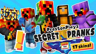 Thumbnail of the Minecraft Bedrock Marketplace product PrestonPlayz Secret Pranks created by FireGames.