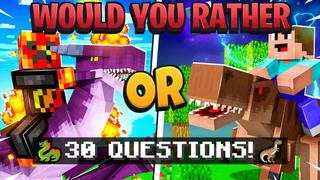 Thumbnail of the Minecraft Bedrock Marketplace product PrestonPlayz Would You Rather created by FireGames.