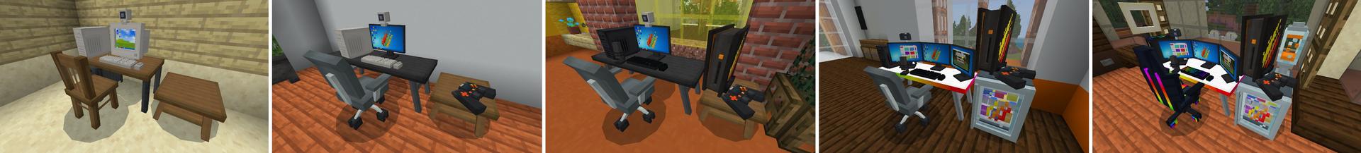 Panorama of the Minecraft Bedrock Marketplace product Preston's YouTuber Simulator created by FireGames.
