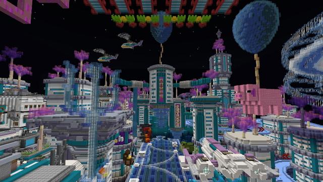 Screenshot of the Minecraft Bedrock Marketplace product Preston's YouTuber Simulator created by FireGames.