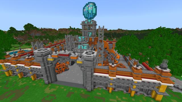 Screenshot of the Minecraft Bedrock Marketplace product Stealing PrestonPlayz Diamonds created by FireGames.