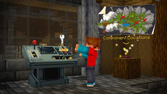 Screenshot of the Minecraft Bedrock Marketplace product Bigfoot created by Float Studios.