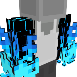 Thumbnail of the Minecraft Bedrock Marketplace product Blue Explosion Arms created by Float Studios.