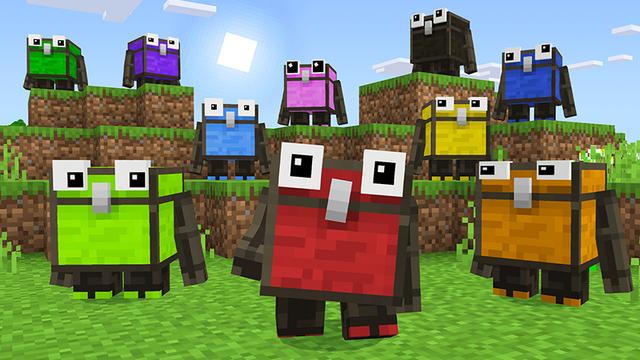 Screenshot of the Minecraft Bedrock Marketplace product Chest Pets Add-On created by Float Studios.