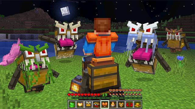 Screenshot of the Minecraft Bedrock Marketplace product Chest Pets Add-On created by Float Studios.