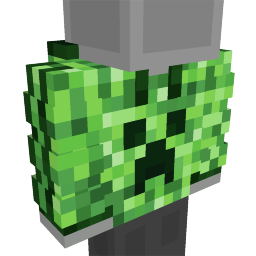 Thumbnail of the Minecraft Bedrock Marketplace product Creeper Hoodie created by Float Studios.