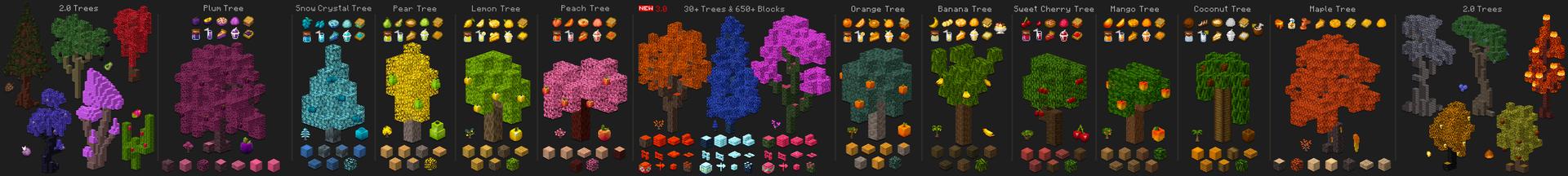 Panorama of the Minecraft Bedrock Marketplace product Forest Craft Add-On created by Float Studios.