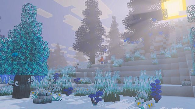 Screenshot of the Minecraft Bedrock Marketplace product Forest Craft Add-On created by Float Studios.