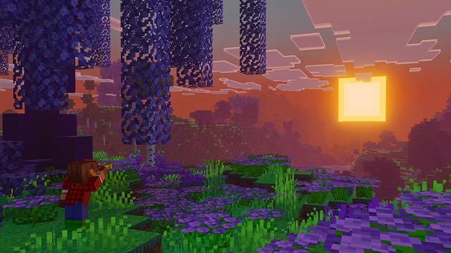 Screenshot of the Minecraft Bedrock Marketplace product Forest Craft Add-On created by Float Studios.