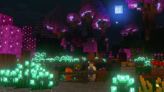 Screenshot of the Minecraft Bedrock Marketplace product Forest Craft Add-On created by Float Studios.