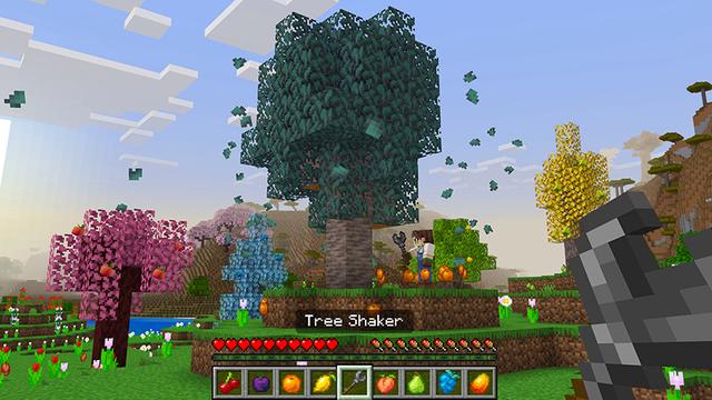 Screenshot of the Minecraft Bedrock Marketplace product Forest Craft Add-On created by Float Studios.