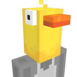 Thumbnail of the Minecraft Bedrock Marketplace product Funny Duck Head created by Float Studios.