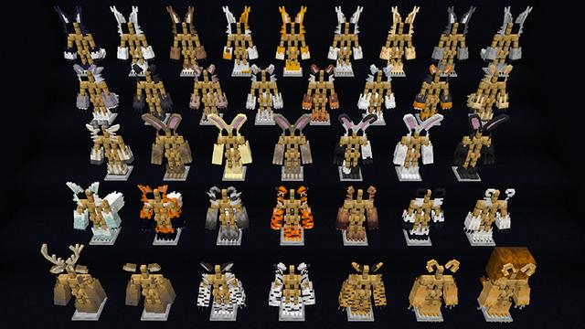 Screenshot of the Minecraft Bedrock Marketplace product Fur Craft Add-On created by Float Studios.