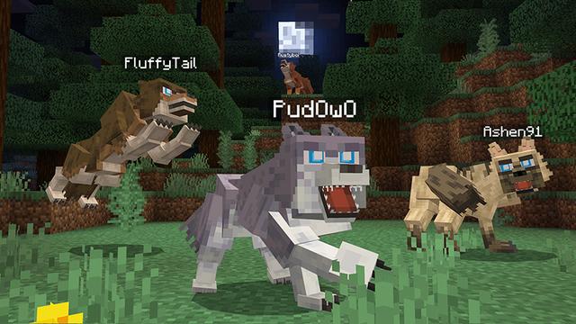 Screenshot of the Minecraft Bedrock Marketplace product Fur Craft Add-On created by Float Studios.