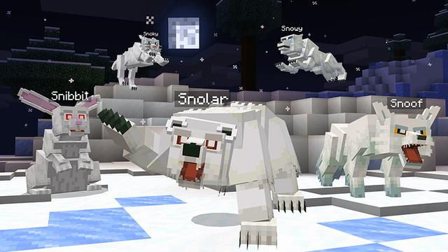 Screenshot of the Minecraft Bedrock Marketplace product Fur Craft Add-On created by Float Studios.