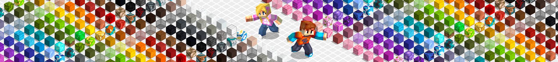 Panorama of the Minecraft Bedrock Marketplace product Mini Blocks Add-On created by Float Studios.