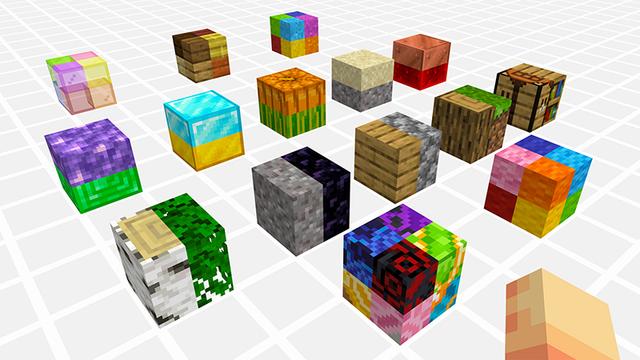 Screenshot of the Minecraft Bedrock Marketplace product Mini Blocks Add-On created by Float Studios.