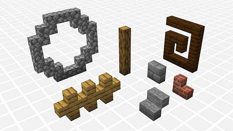 Miny Minecraft Block Mini Blocks Add-On by Float Studios | CHUNK - Minecraft Bedrock ...