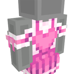 Thumbnail of the Minecraft Bedrock Marketplace product Pink Heart Dress created by Float Studios.