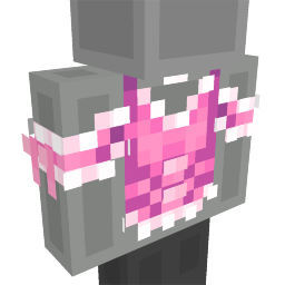 Thumbnail of the Minecraft Bedrock Marketplace product Pink Lace Up Shirt created by Float Studios.