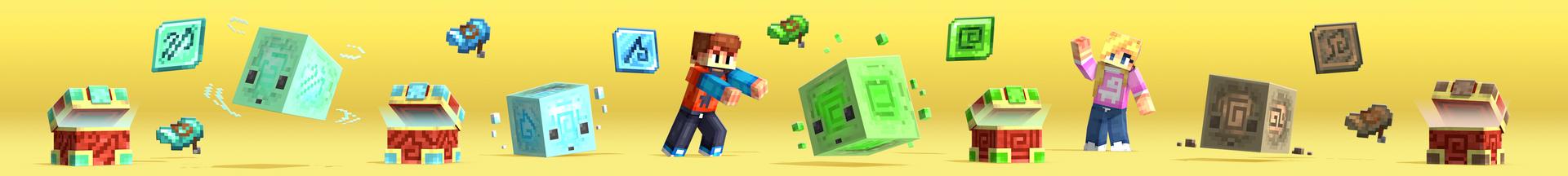 Panorama of the Minecraft Bedrock Marketplace product Sulfur Strongholds Add-On created by Float Studios.