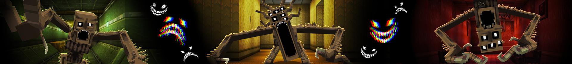 Panorama of the Minecraft Bedrock Marketplace product The Backrooms Darkness created by Float Studios.