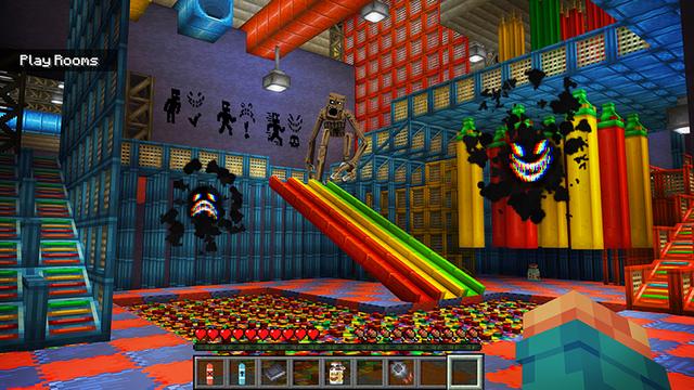 Screenshot of the Minecraft Bedrock Marketplace product The Backrooms Darkness created by Float Studios.