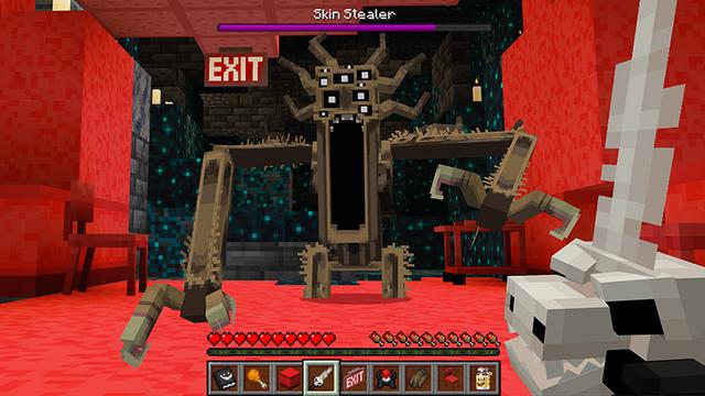 Screenshot of the Minecraft Bedrock Marketplace product El Add-On Backrooms V2.0 created by Float Studios.