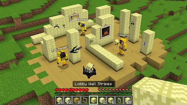Screenshot of the Minecraft Bedrock Marketplace product The Backrooms Add-On V2.1 created by Float Studios.