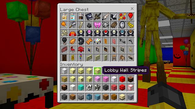 Screenshot of the Minecraft Bedrock Marketplace product The Backrooms Add-On V2.1 created by Float Studios.